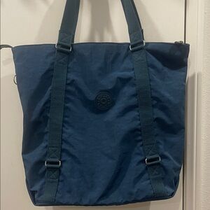 Kipling Dark Blue Tote Bag large